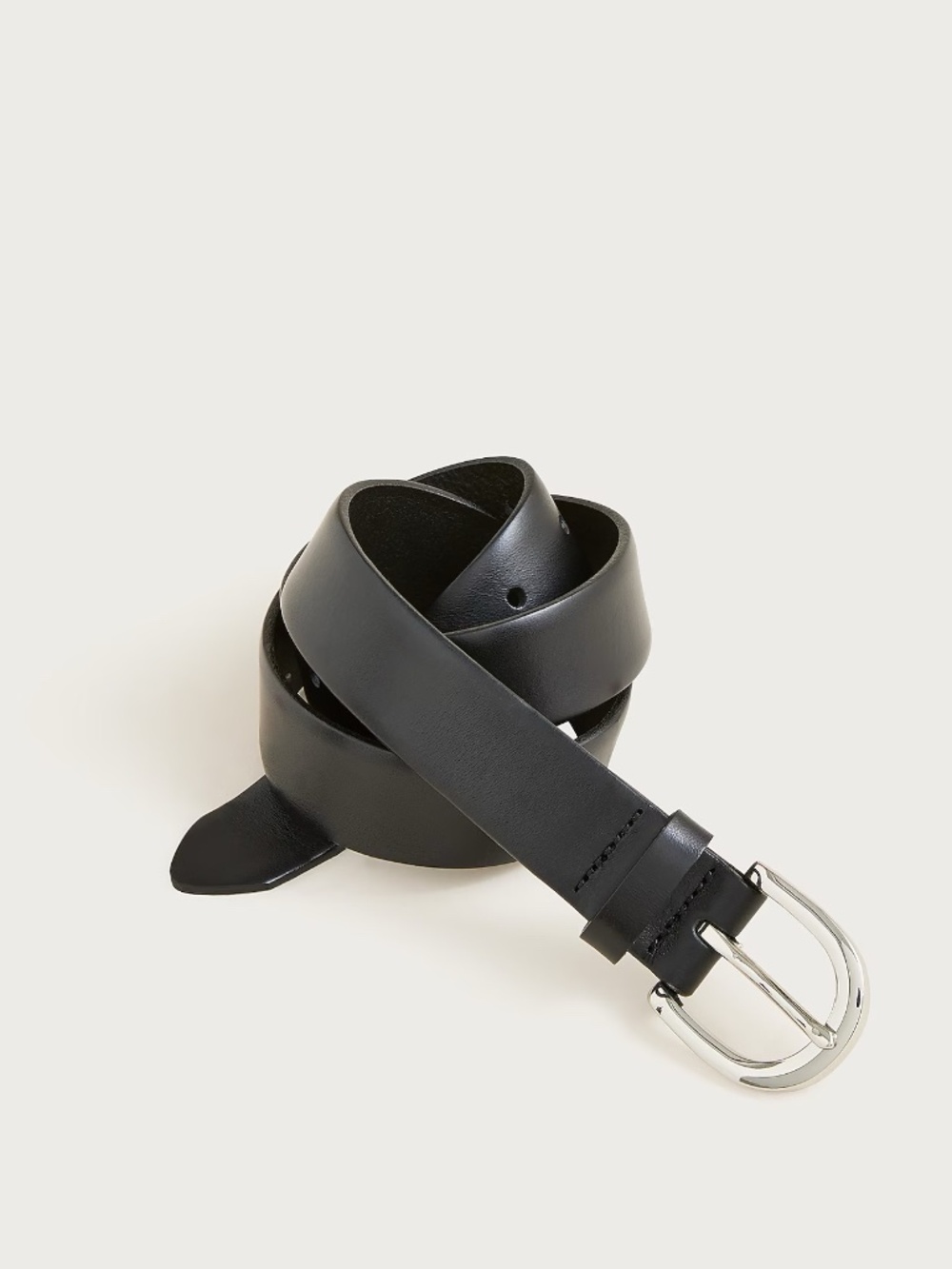 J. Crew Classic Belt in Italian Leather NWT - Picture 2 of 9